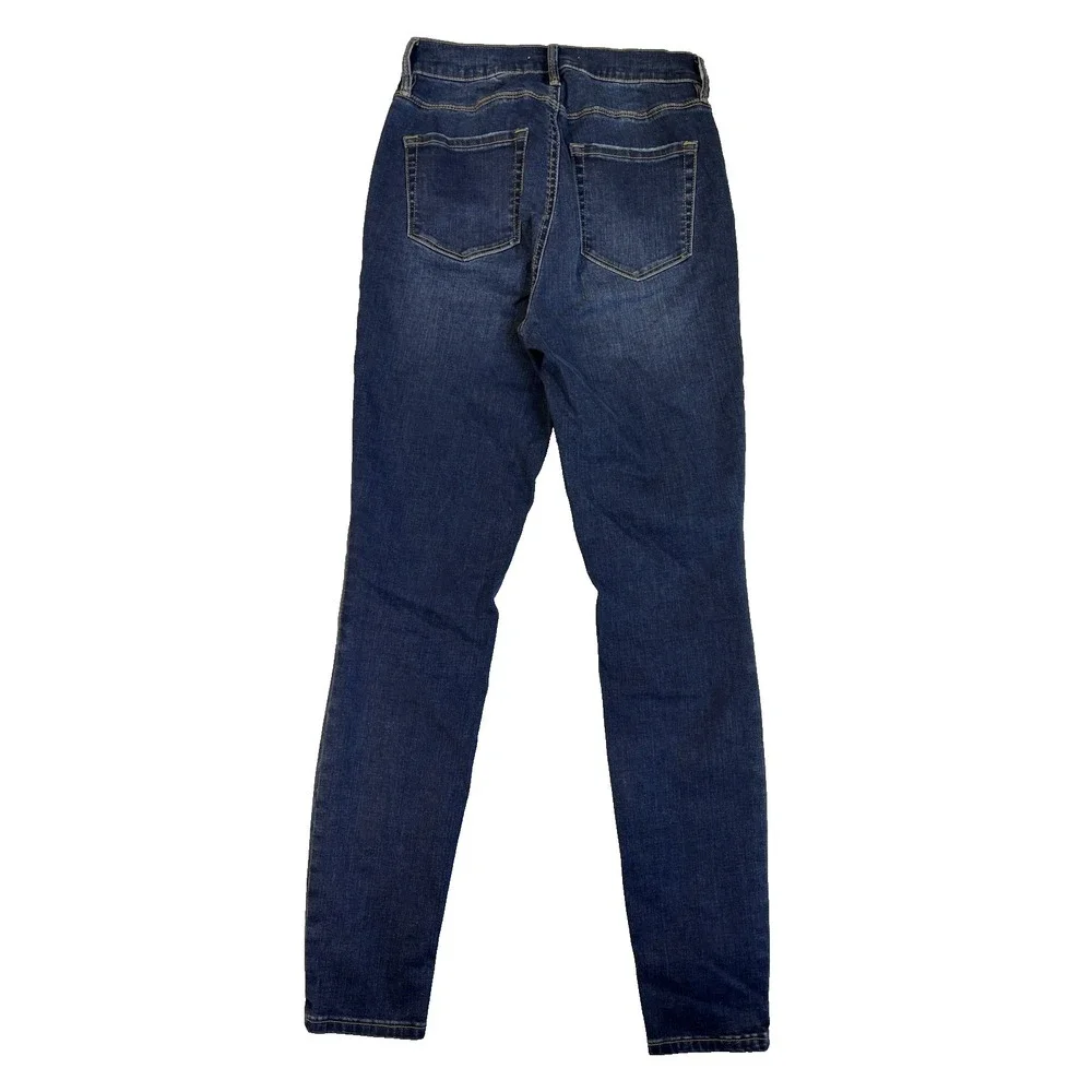 PACSUN Women's 26 Two-Tone‎ Super High Rise Jegging Flair Sexy Indie Sleeze